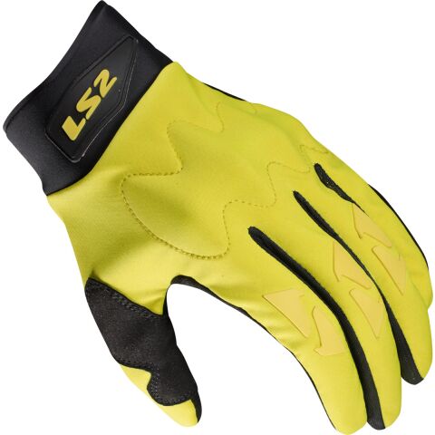 LS2 HIKER MAN GLOVES H-V YELLOW XXL