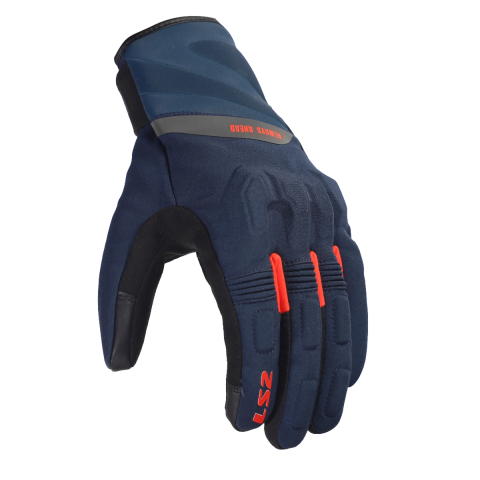 LS2 JET III MAN GLOVES DARK BLUE XL
