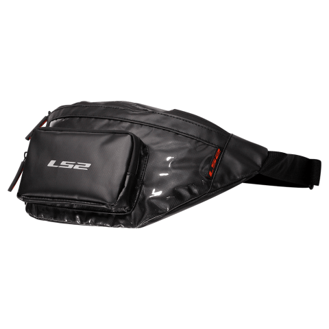 LS2 LWB-03 Waist Bag 500D Grid Fabric black 4L
