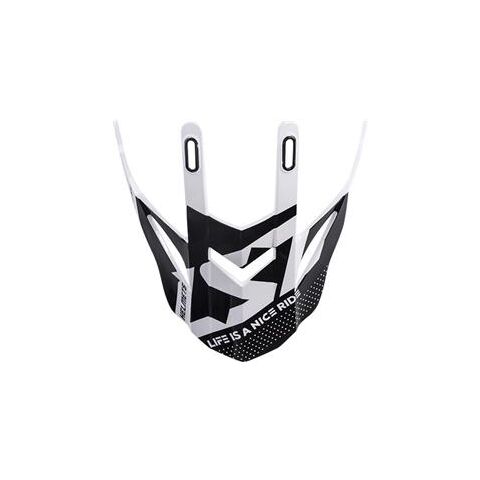 LS2 MX437 PEAK BLOCK BLACK GREEN