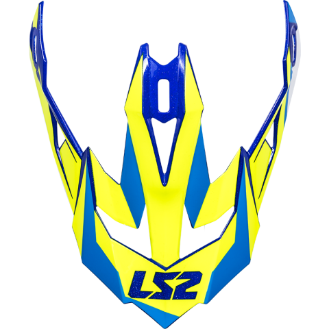 LS2 PEAK MX470 NIMBLE WHITE BLUE YELLOW