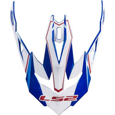 LS2 PEAK MX470 POWER CHROME BLUE