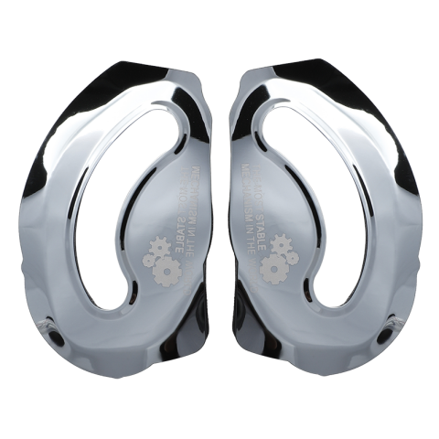 LS2 FF900 PLATE RATCHET CHROME