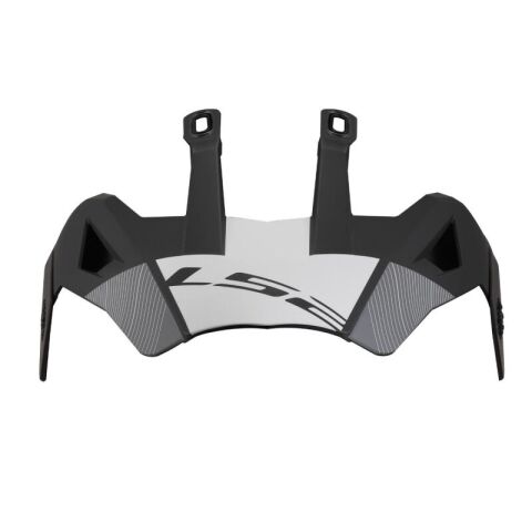 LS2 MX702 PEAK HILL MATT BLACK WHITE