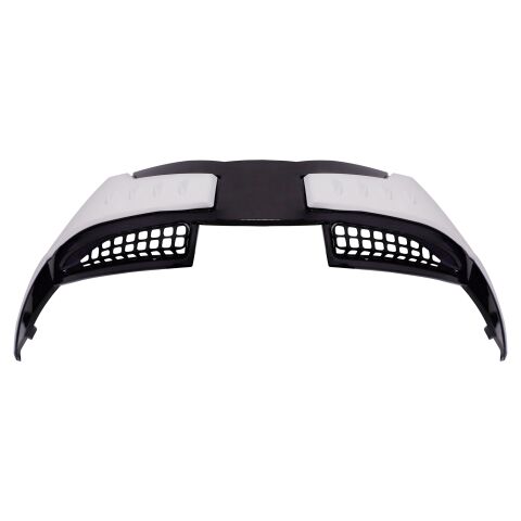 LS2 FF808 AIR VENT REAR GLITTER WHITE