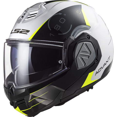 LS2 FF906 ADVANT CODEX WHITE BLACK-06 XXL