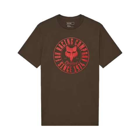 FOX Emblem Ss Prem Tee - M, Military Green