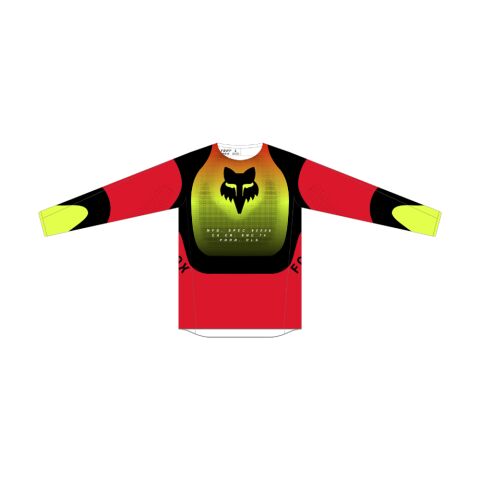 FOX 360 Revise Jersey - L, Red/Yellow MX24