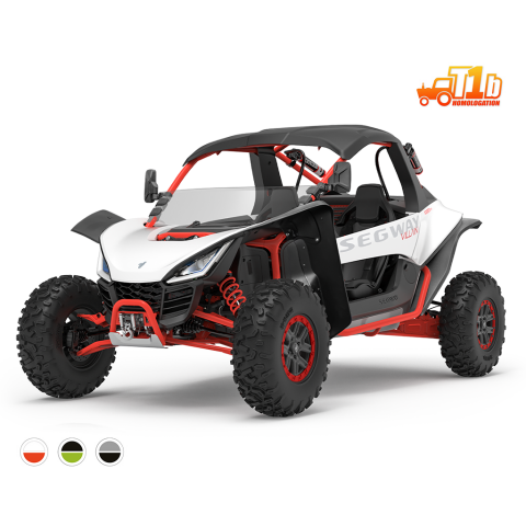 Segway Villain SX10 X, T1b, White/Red