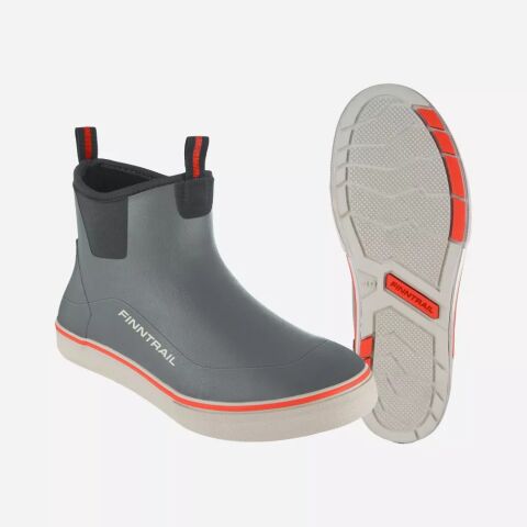 Finntrail Rubber Boots Deck MiddleGray 10