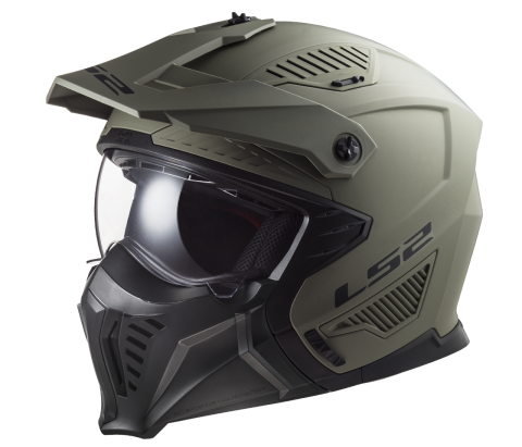 LS2 OF606 DRIFTER SOLID MATT SAND-06 XS