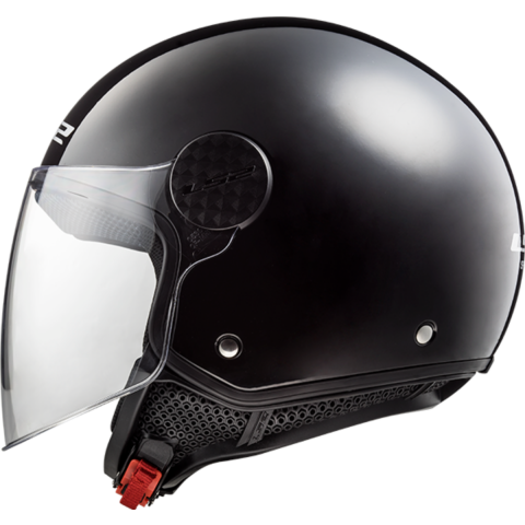 LS2 OF558 SPHERE II SOLID MATT BLACK-06 XS