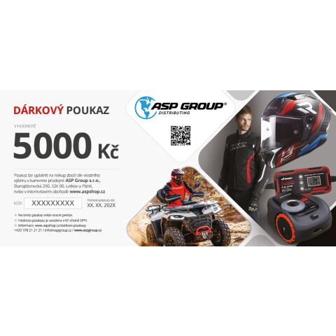 Dárkový poukaz 5000,- Kč