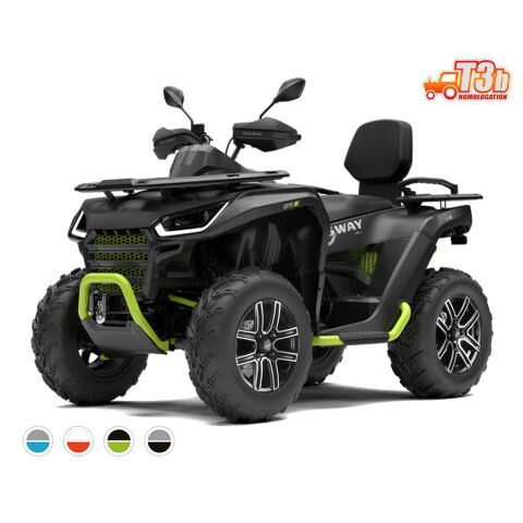 Segway Snarler AT6 L EPS, T3b, Black/Yellow