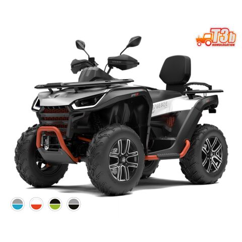 Segway Snarler AT6 L EPS, T3b, White/Red