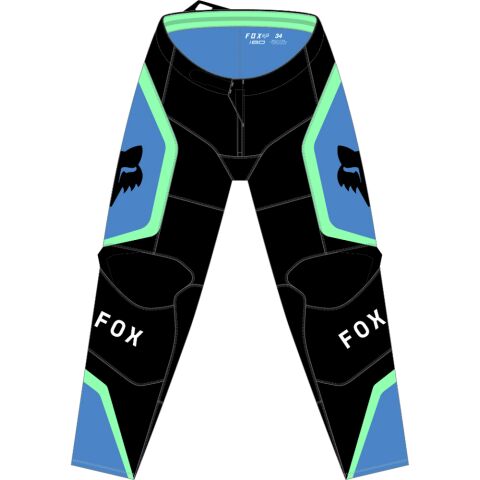 FOX 180 Ballast Pant - 38, Black/Blue MX24