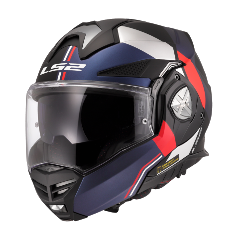 LS2 FF901 ADVANT X ULTRA BLUE RED-06 L