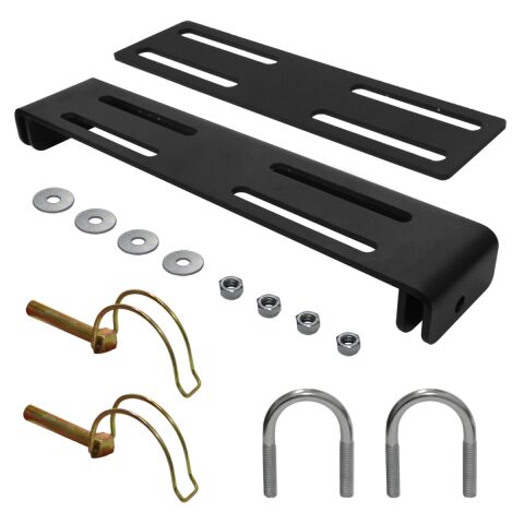 SHARK HARDWARE BOX - Chassis Mount BRACKET for Universal Snow Plow Adapter