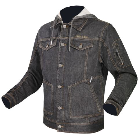 LS2 OAKY MAN JACKET BLACK 4XL