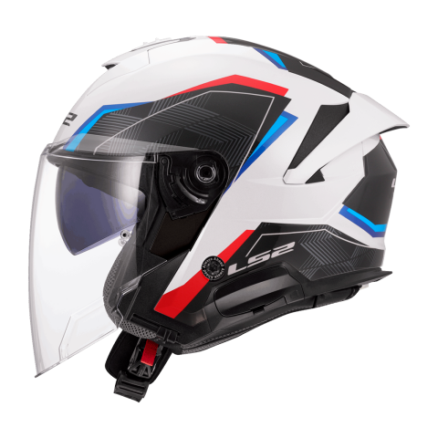 LS2 OF618 VERSO II AIR WHITE BLUE RED M