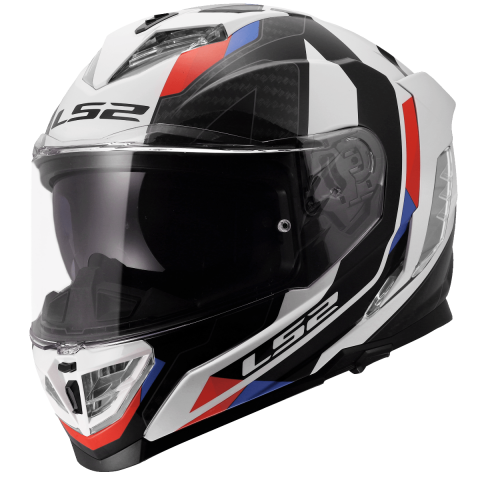 LS2 FF818 STORM III SPORTY WHITE BLUE RED 3XL