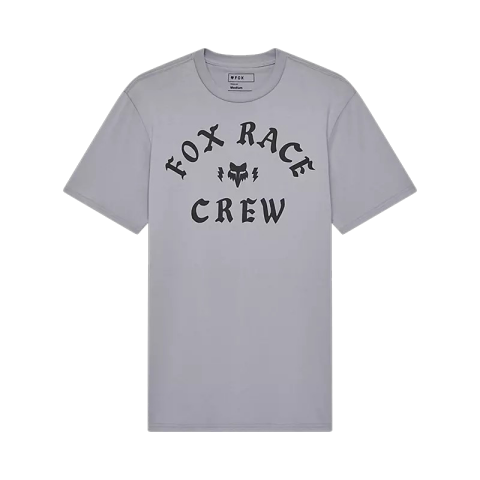 FOX Heritage Ss Prem Tee - L, Dark Shadow Grey
