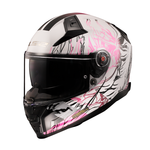 LS2 FF811 VECTOR II DARFLO GL.WHITE PINK-06 XS