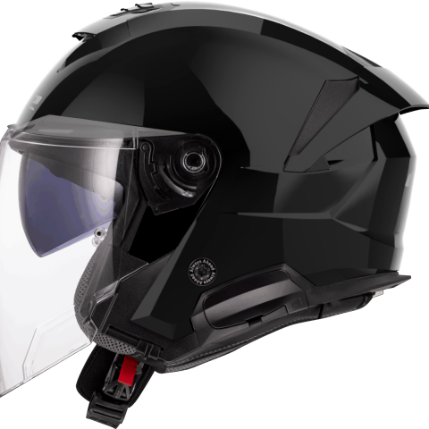 LS2 OF618 VERSO II SOLID GLOSS BLACK S
