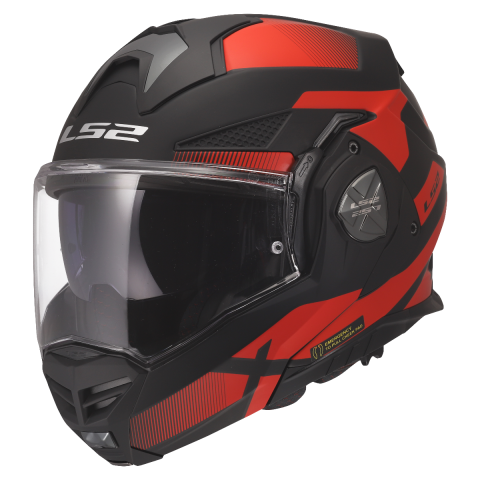 LS2 FF901 ADVANT X NOVA BLACK RED-06 XL