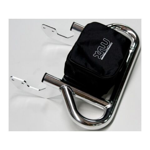XRW PACK RACK - POLISHED - KAWASAKI KFX 700