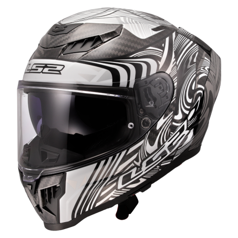 LS2 FF807 DRAGON ENTHUM SILVER