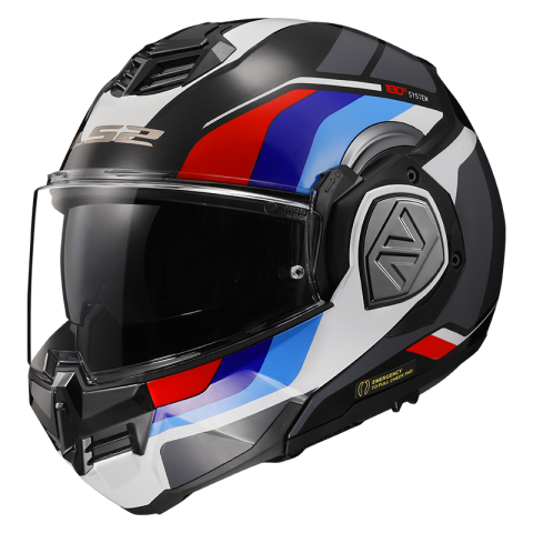 LS2 FF906 ADVANT SPORT GL.BLACK BLUE RED-06