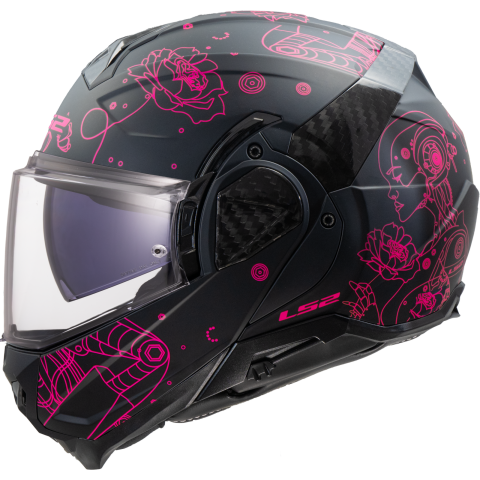 LS2 FF910 ADVANT II SOPHIA BLACK PINK