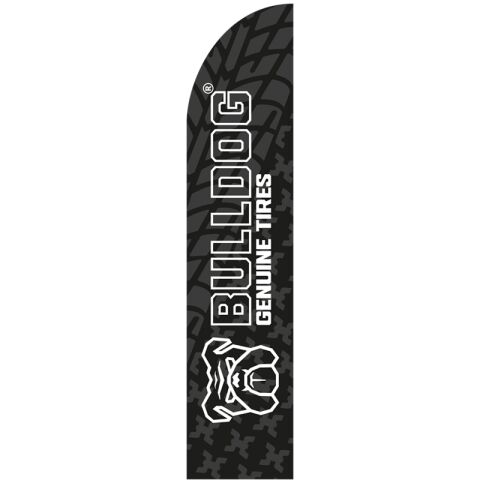 BULLDOG Flag 90x400cm