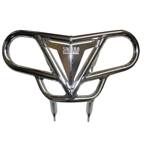 XRW FRONT BUMPER X8 POLISHED - KAWASAKI KFX 700