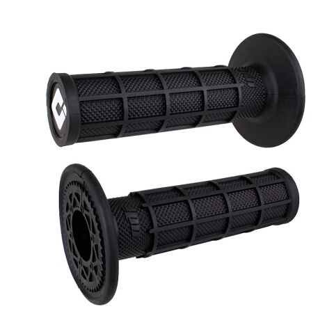 ODI GRIPS MX Full Waffle, Single Ply Black/White