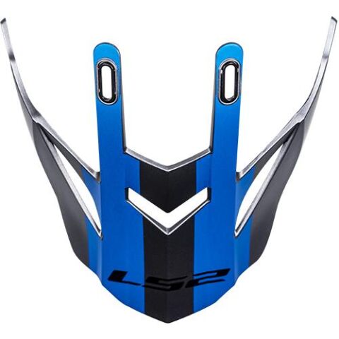 LS2 PEAK MX436 QUARTERBACK MATT TITANIUM BLUE
