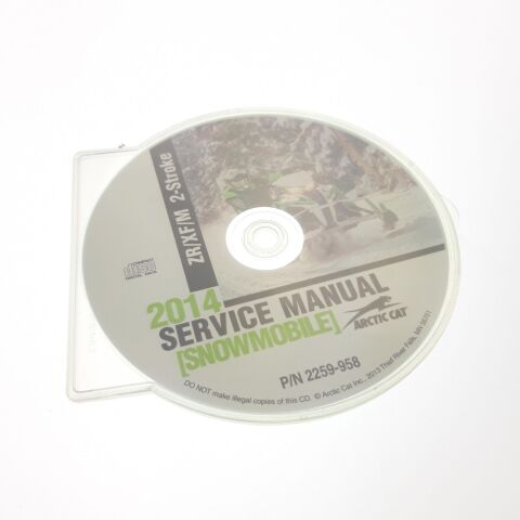 CD, 2014 Snow Service F4 2-Stoke E