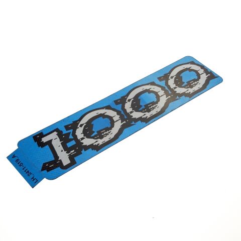 DECAL,REAR SIDE-1000-LH BLACK