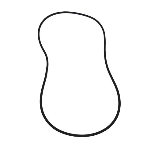 Rubber for airbox cover