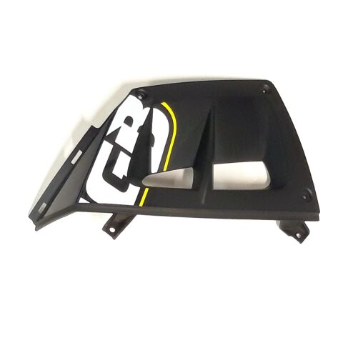 LEG SHIELD, SIDE, LH., WITH EMBLEM