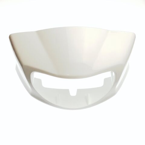 COVER, HANDLE BAR, FRONT ( WHITE )