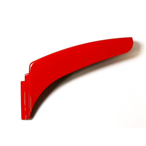 FENDER,FRONT LH-VIBE MET RED-PTD