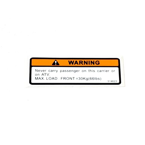 LABEL, FRONT CARRIER