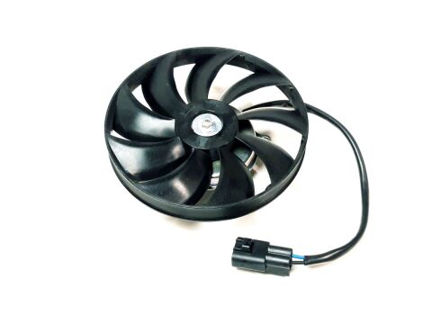 Oil radiator fan