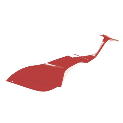 LEFT FRONT HEADLIGHT FRAME RED