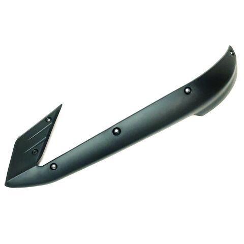 REAR FENDER SIDE RAIL, RH.