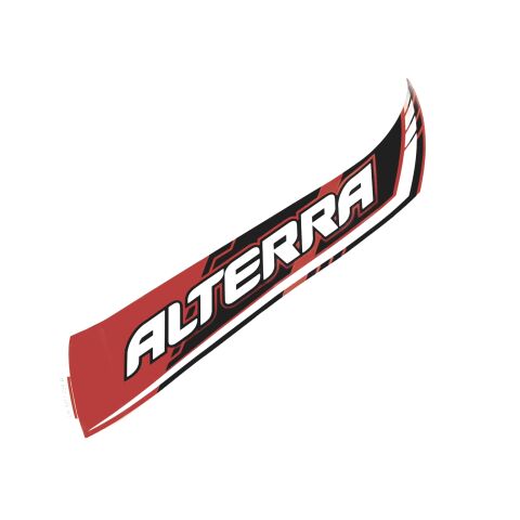 DECAL, FRONT FENDER-RED-LH