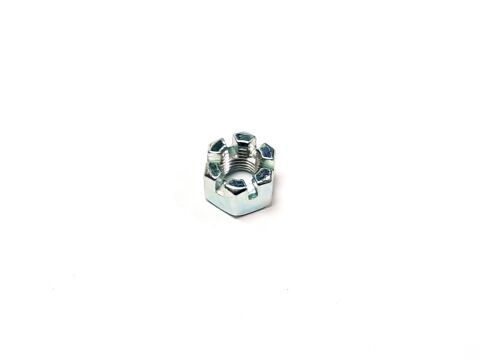 1-Hexagon slotted nut M10
