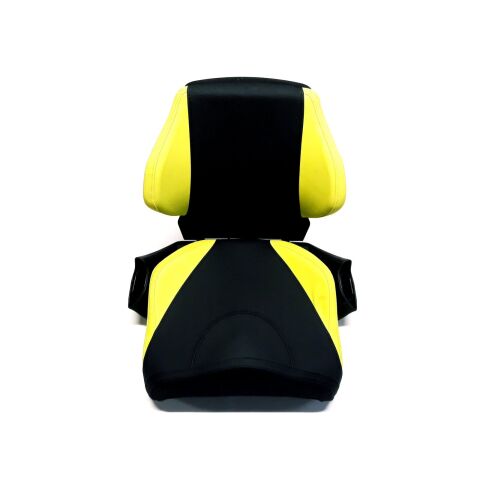 PASSENGER BACK REST, FLUORESCENT GREEN